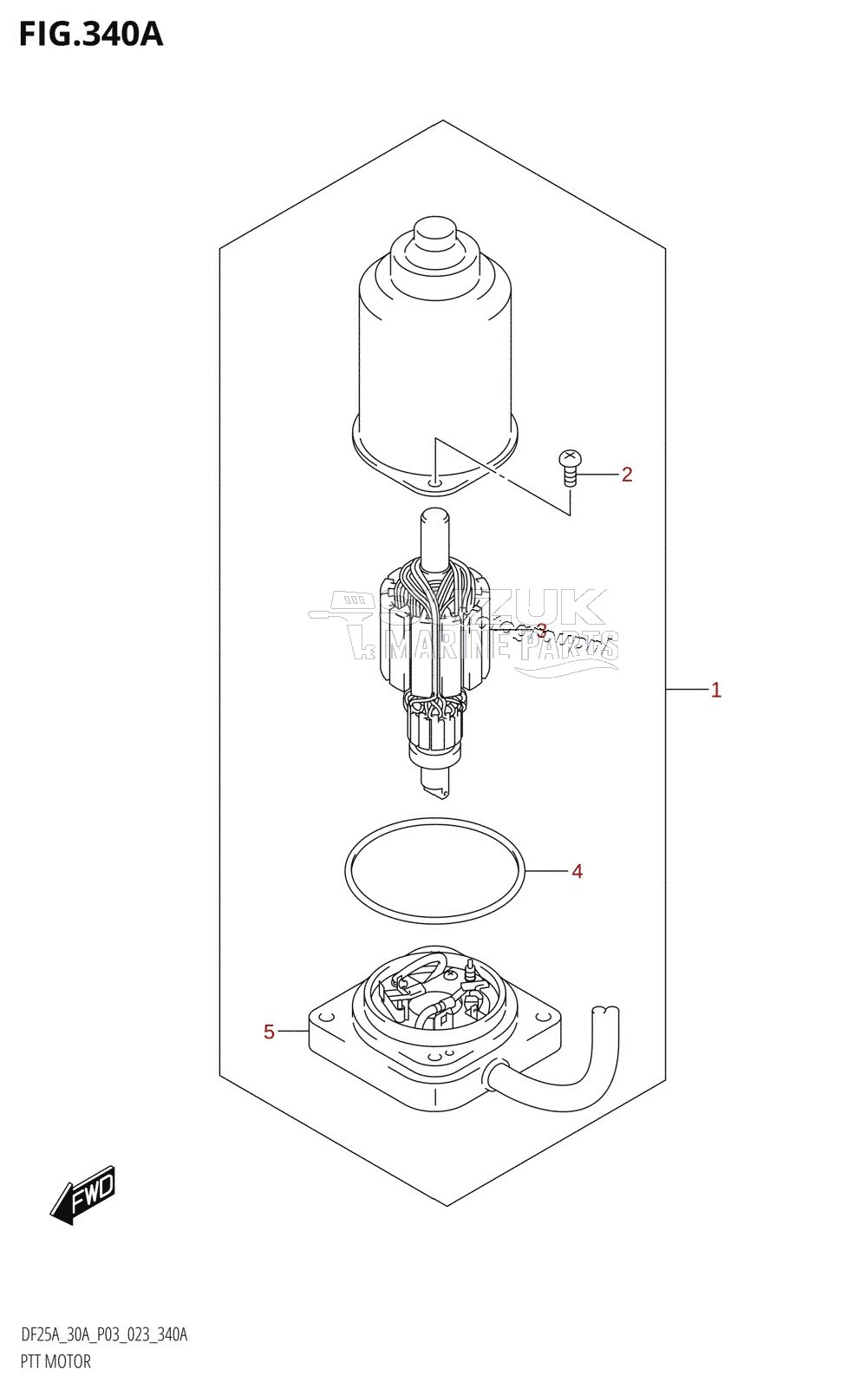 PTT MOTOR (DF25AT,DF25ATH,DF30AT,DF30ATH)