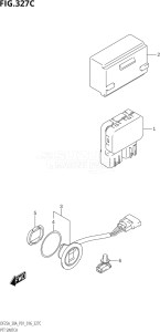 03003F-610001 (2016) 30hp P01 P40-Gen. Export 1 (DF30A  DF30AQ  DF30AR  DF30AT  DF30ATH  DT30  DT30R) DF30A drawing PTT SWITCH (DF30AT:P01)