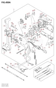 DF250Z From 25001Z-780001 (E01 E40)  2007 drawing REMOTE CONTROL