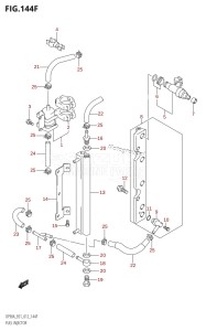 DF80A From 08002F-210001 (E01 E40)  2012 drawing FUEL INJECTOR (DF80A:E40)