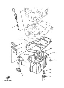 F25ESHW-USA drawing OIL-PAN