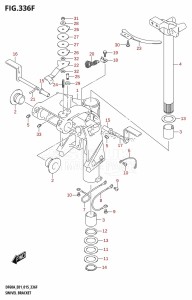 DF50A From 05003F-510001 (E01)  2015 drawing SWIVEL BRACKET (DF50ATH:E01)