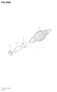 22503F-410001 (2014) 225hp E03-USA (DF225T) DF225T drawing FUEL HOSE