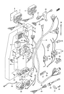 DT 140 drawing Electrical (1986 to 2000)