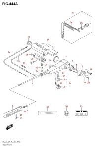 DF30A From 03003F-240001 (P03)  2022 drawing TILLER HANDLE (DF25A)