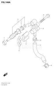 00995F-140001 (2021) 9.9hp P03 E03-USA (DF9.9B   DF9.9B   DF9.9BT   DF9.9BT   DF9.9BTH   DF9.9BTH) DF9.9B drawing FUEL INJECTOR