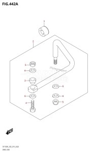 DF150 From 15002Z-910001 (E40)  2019 drawing DRAG LINK