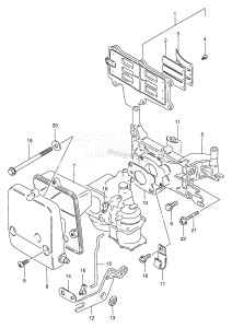 DT15 From 01501-861001 ()  1998 drawing INLET CASE