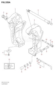 DF50 From 05002F-010001 (E03)  2010 drawing CLAMP BRACKET (X,Y)