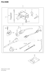 00801F-310001 (2013) 8hp P01-Gen. Export 1 (DF8A  DF8AR) DF8A drawing OPT:ELECTRICAL (M-STARTER:DF9.9A:P01)