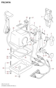 DF70 From 07001F-151001 (E03)  2001 drawing OPT:REMOTE CONTROL ASSY DUAL (1) (K5,K6,K7,K8,K9)