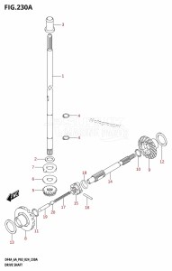 DF4A From 00403F-440001 (P03)  2024 drawing DRIVE SHAFT