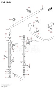 DF225Z From 22503Z-610001 (E03)  2016 drawing FUEL INJECTOR (DF200Z:E03)