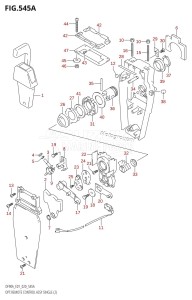 DF70A From 07003F-340001 (E11 E40)  2023 drawing OPT:REMOTE CONTROL ASSY SINGLE (2) (DF70A,DF80A,DF90A,DF100B)