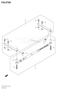 DF225Z From 22503Z-310001 (E01 E40)  2013 drawing OPT:TIE ROD