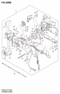 DF50A From 05003F-710001 (E01)  2017 drawing OPT:REMOTE CONTROL (DF40AST:E34)