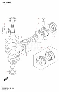 DF30A From 03003F-040001 (P03)  2020 drawing CRANKSHAFT