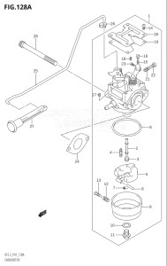 00251F-980001 (2009) 2.5hp P01-Gen. Export 1 (DF2.5K9) DF2.5 drawing CARBURETOR