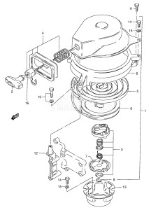 DT5S From 00502-651001 ()  1996 drawing STARTER (E07, E13, E38, E40 ~MODEL:94)