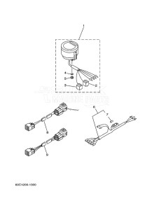 F100CETL drawing SPEEDOMETER