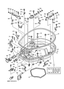 LF250TXRH drawing BOTTOM-COVER-1