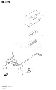 03003F-710001 (2017) 30hp P01 P40-Gen. Export 1 (DF30A  DF30AQ  DF30AR  DF30AT  DF30ATH  DT30  DT30R) DF30A drawing PTT SWITCH (DF30ATH:P01)