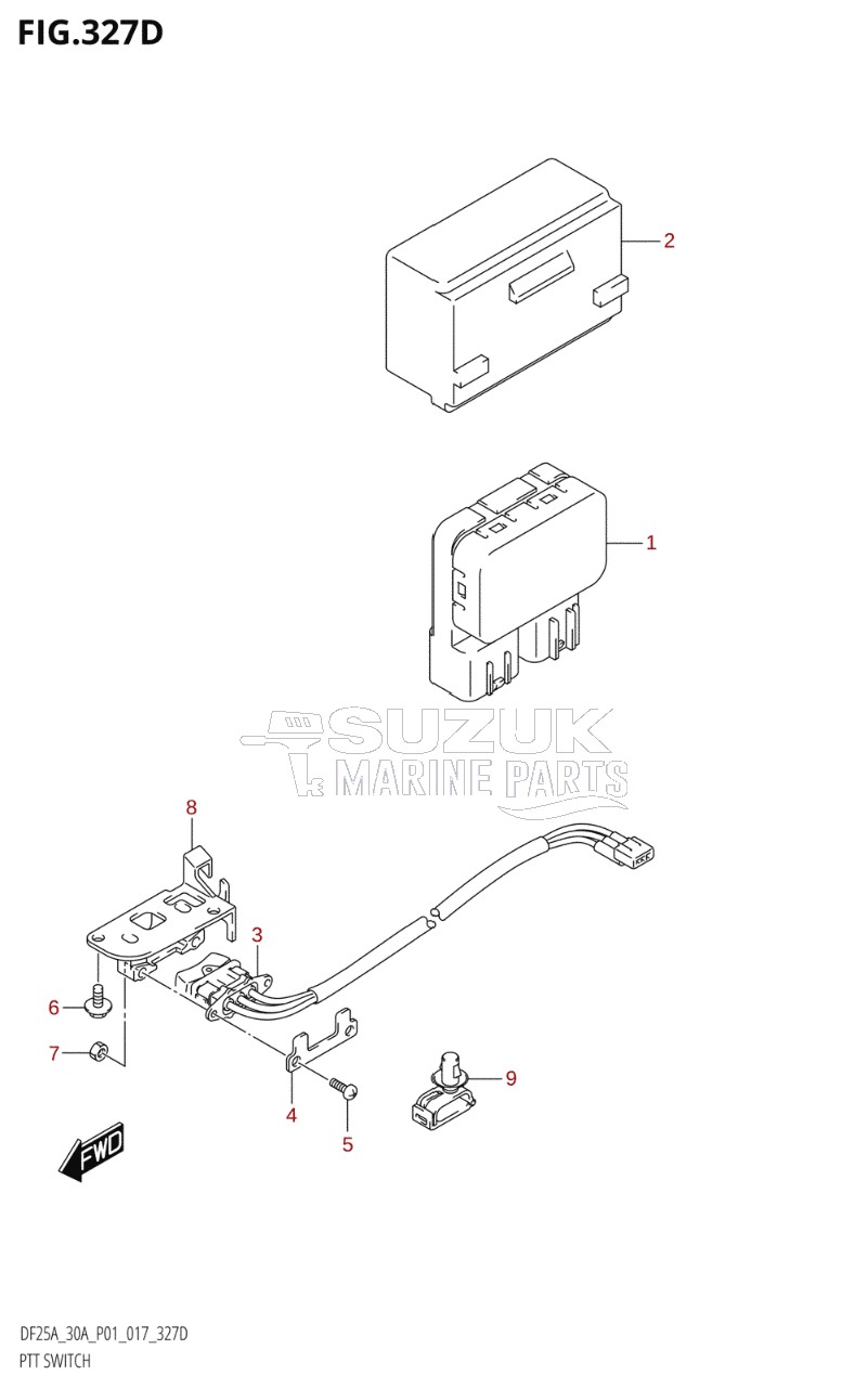 PTT SWITCH (DF30ATH:P01)