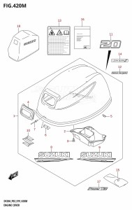 DF20A From 02002F-810001 (P03)  2018 drawing ENGINE COVER (DF20AT,DF20ATH)