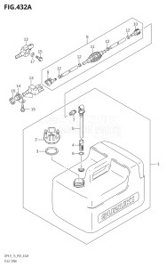 01502F-880001 (2008) 15hp P03-U.S.A (DF15K8) DF15 drawing FUEL TANK