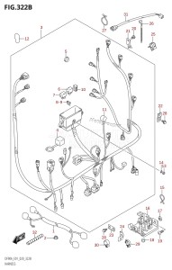 DF70A From 07003F-040001 (E01 E03 E11 E40)  2020 drawing HARNESS (DF90AWQH)