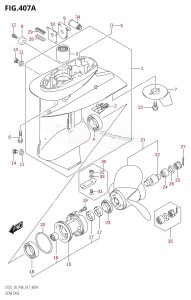 DT25 From 02503K-710001 (P36-)  2017 drawing GEAR CASE