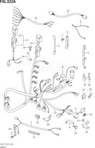 07001F-151001 (2001) 70hp E03-USA (DF70THK1  DF70TK1  DF70TK2  DF70WTHK2  DF70WTUK2) DF70 drawing HARNESS