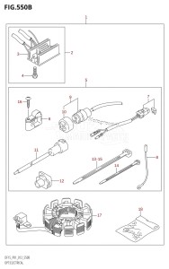 DF15 From 01503F-210001 (P01)  2012 drawing OPT:ELECTRICAL (M-STARTER)