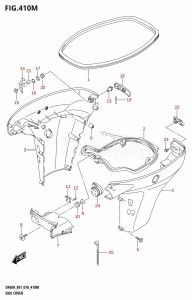 DF50A From 05003F-610001 (E01)  2016 drawing SIDE COVER (DF60ATH:E40)