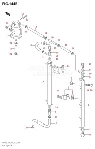 DF115T From 11502F-210001 (E01 E40)  2012 drawing FUEL INJECTOR (DF115Z:E01)