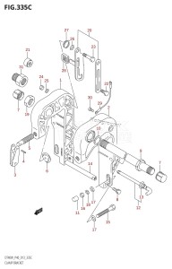 DT40 From 04005-310001 ()  2013 drawing CLAMP BRACKET (DT40WR:P40)