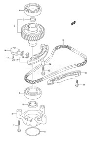 DF 175 drawing Timing Chain