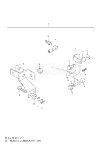 DF15 From 01501F-251001 ()  2002 drawing OPT:REMOTE CONTROL PARTS