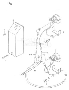 DT50 From 05004-351001 ()  1993 drawing TRIM RELAY