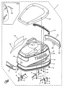 130BETO drawing FAIRING-UPPER