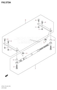 DF175Z From 17502Z-110001 (E03)  2011 drawing OPT:TIE ROD