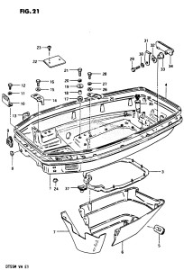 DT55 From 05502-702147 ()  1987 drawing LOWER COVER