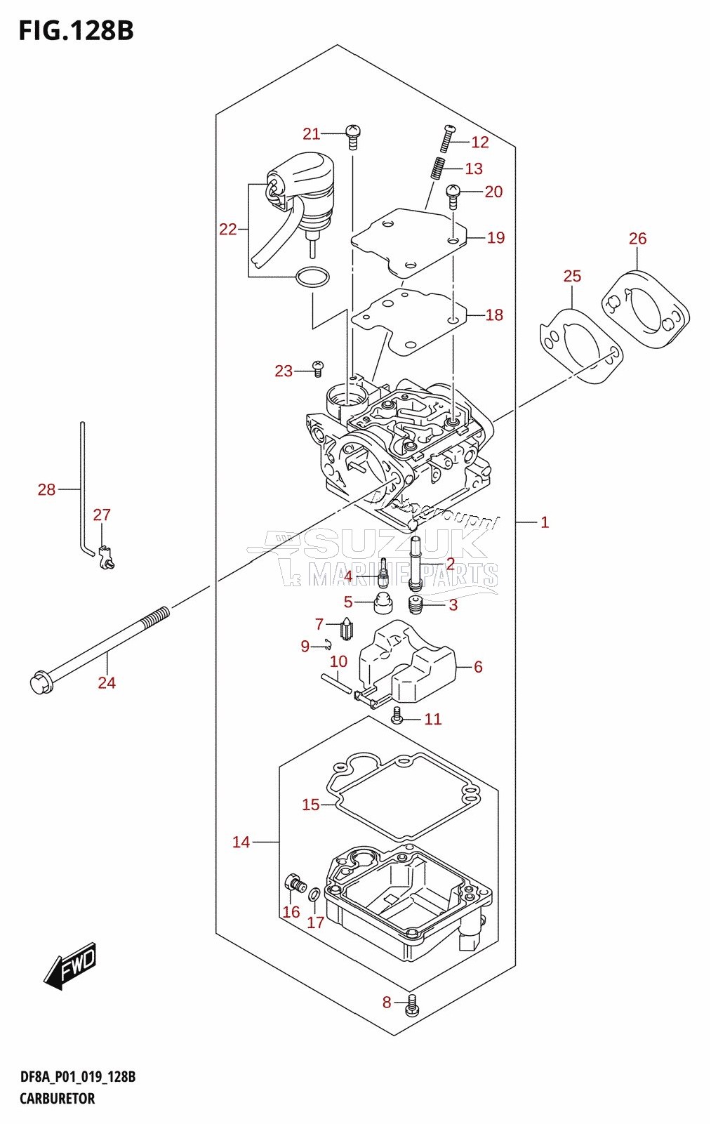 CARBURETOR (DF8AR)