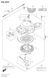 DF20A From 02002F-410001 (P01)  2014 drawing RECOIL STARTER (DF9.9BT:P01)