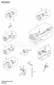 DF25A From 02504F-610001 (P03)  2016 drawing OPT:METER (DF30AT:P03)