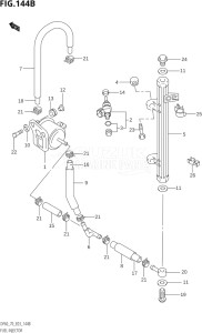 07001F-151001 (2001) 70hp E03-USA (DF70THK1  DF70TK1  DF70TK2  DF70WTHK2  DF70WTUK2) DF70 drawing FUEL INJECTOR (X,Y,K1,K2,K3,K4,K5,K6,K7,K8,K9)