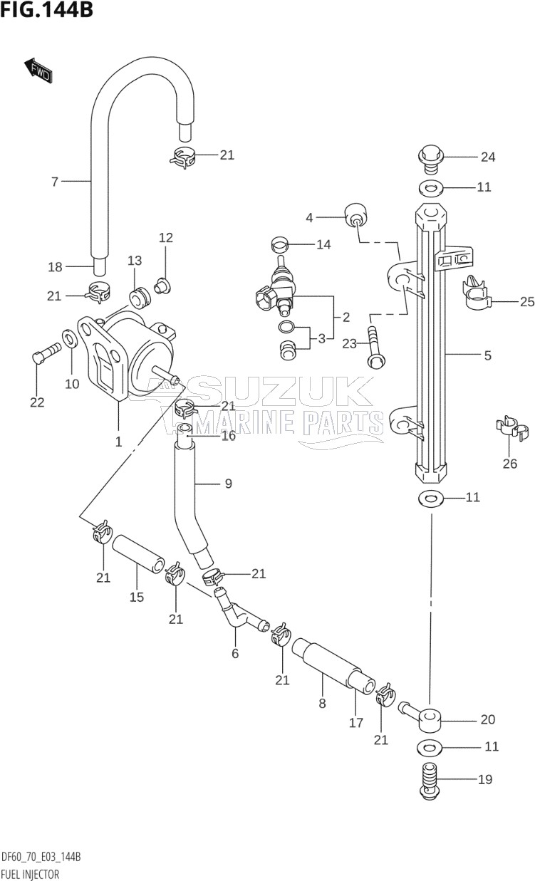 FUEL INJECTOR (X,Y,K1,K2,K3,K4,K5,K6,K7,K8,K9)