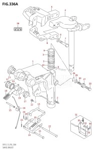 DF15 From 01503F-110001 (P03)  2011 drawing SWIVEL BRACKET ((DF9.9,DF9.9R,DF15):K4)