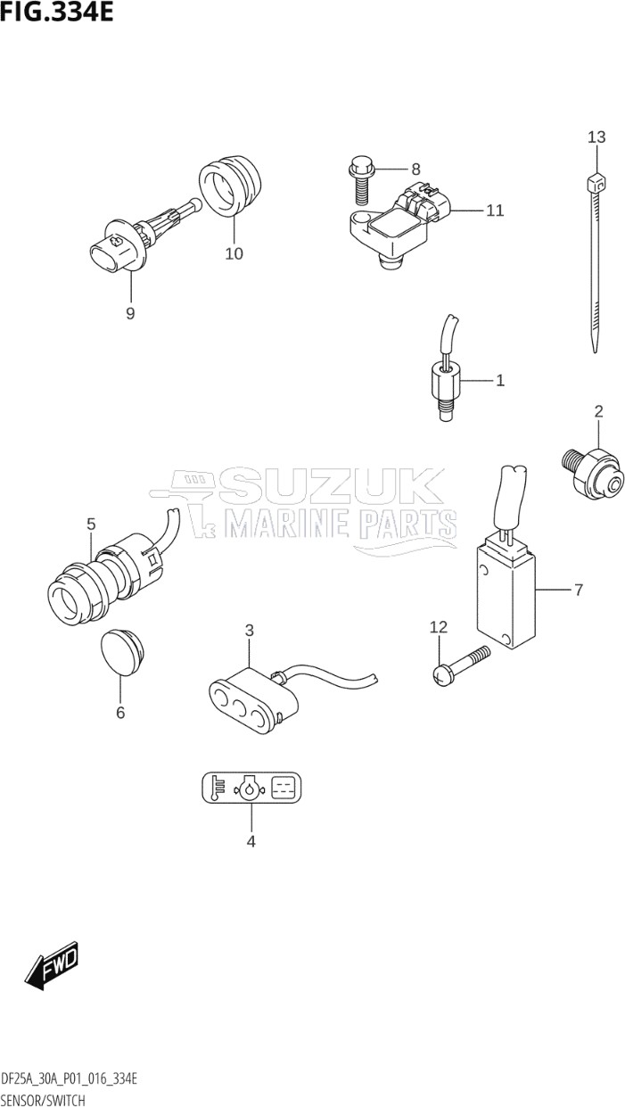 SENSOR / SWITCH (DF30A:P40)