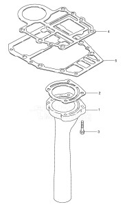 DT9.9 From 00993-351001 ()  1993 drawing EXHAUST TUBE